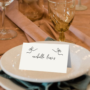 Cartão de Posicionamento de Mesa de Casamento com 