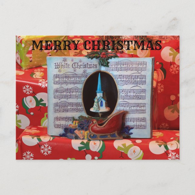 Cartão de Posto Cristo Music Box (Frente)