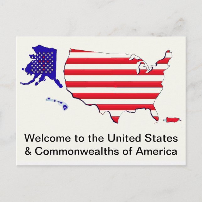 Cartão de posto cruzado de bandeira vermelha (Frente)