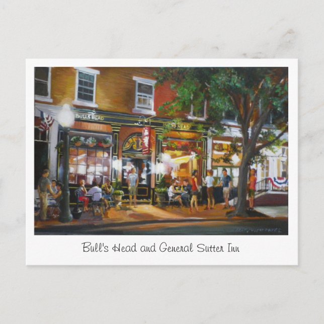 Cartão de Posto da Cabeça da Bull (Frente)