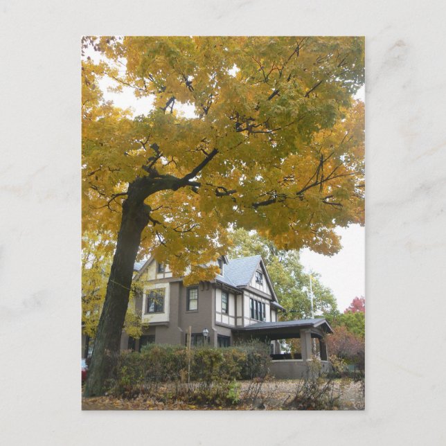 Cartão de posto da casa da fraternidade Queda (Frente)