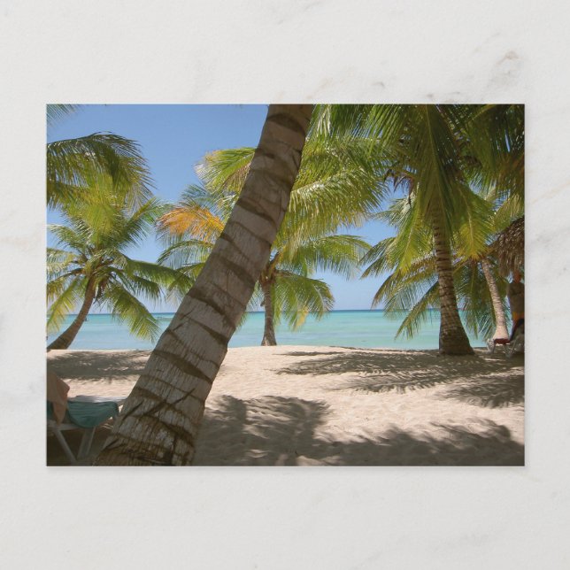 Cartão de posto da República Dominicana da Ilha de (Frente)