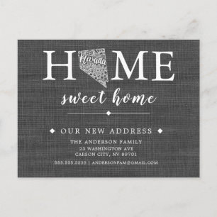 Cartão de Posto de Anúncio de Movimentação de 