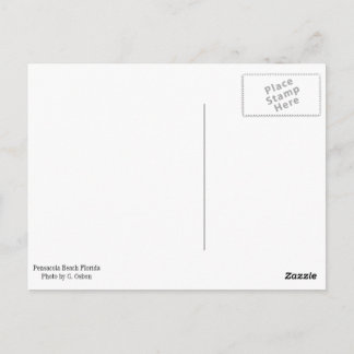 Cartão de Posto de Praia Pensacola