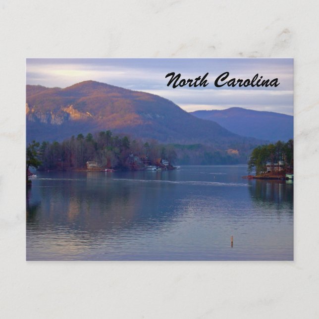 Cartão de posto de vista de montanha (Frente)