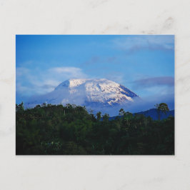 Cartão de Posto do El Nevado del Tolima Colombia