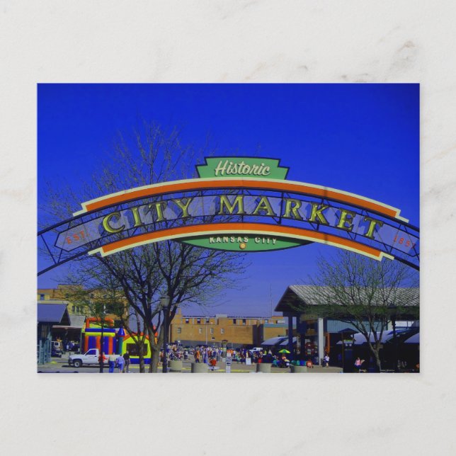 Cartão de posto do Mercado da Cidade (Frente)