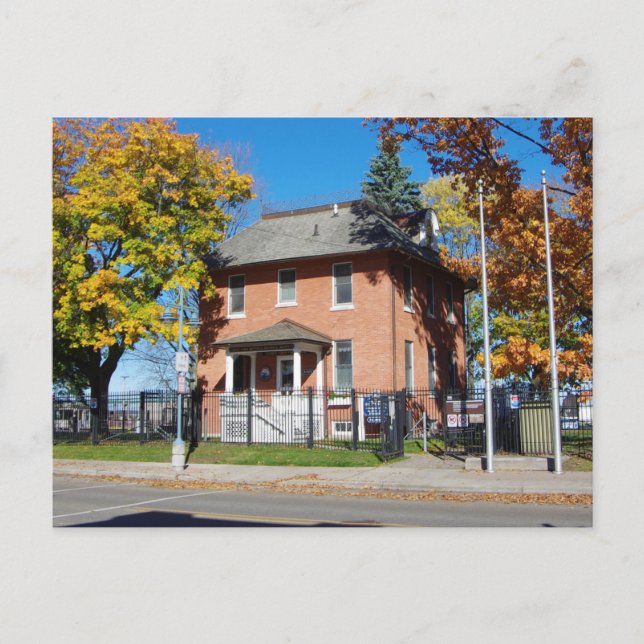 Cartão de posto do Serviço de Meteorologia Sozinha (Frente)