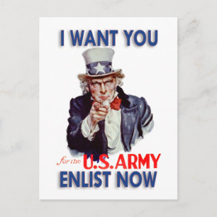 Cartão de Posto do Tio Sam Restaurado Coletivo