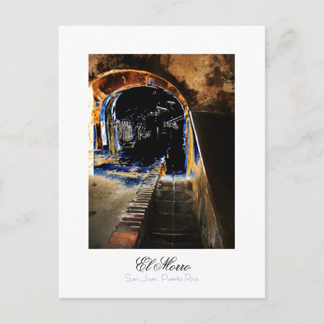 Cartão de Posto El Morro Porto Rico A1 (Frente)