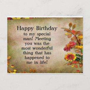 Cartão de posto Feliz Aniversário