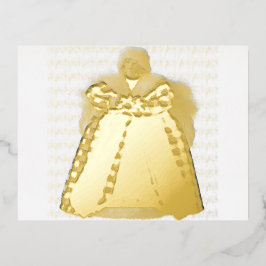 Cartão de Posto Feriado de Natal Angel 6