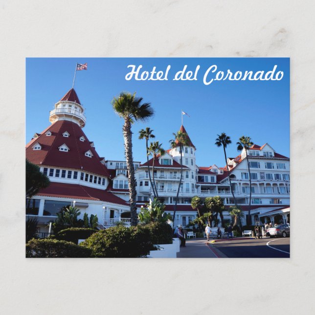 Cartão de Posto Hotel del Coronado (Frente)