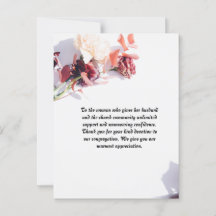 Cartão de Posto personalizado para a Esposa do Pas