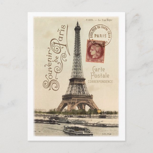 Cartão de Posto postal (Frente)