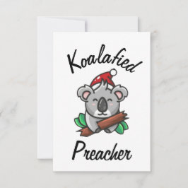 Cartão de Pregador Koalafied