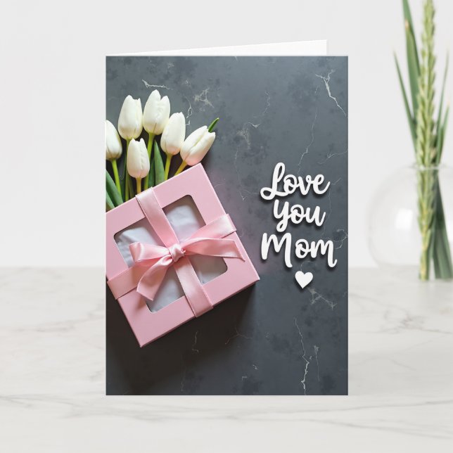 Cartão de Presente Amor Mãe (Frente)