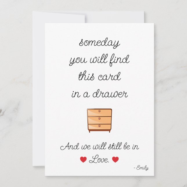 Cartão de presente de Natal de aniversário para na (Frente)