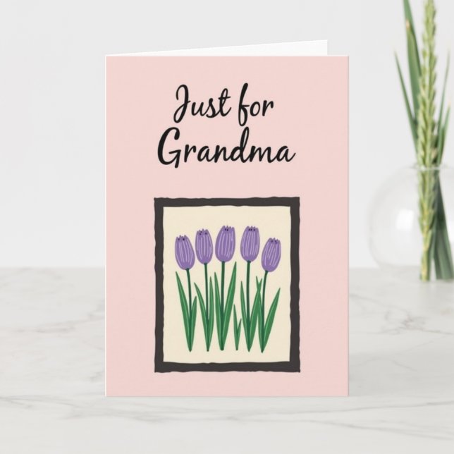 Cartão de Presente do Dia das Mães Gentil (Frente)
