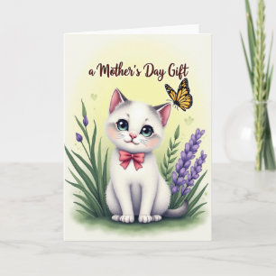 Cartão de Presente do Dia das Mães Kitty