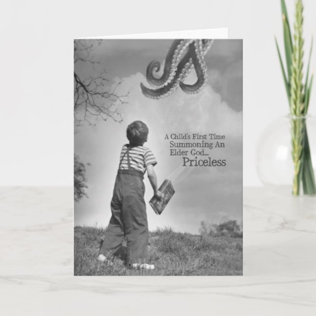 Cartão de primeira chamada para crianças (Frente)