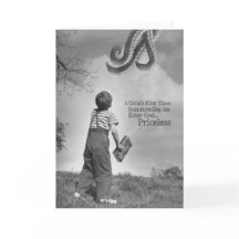 Cartão de primeira chamada para crianças