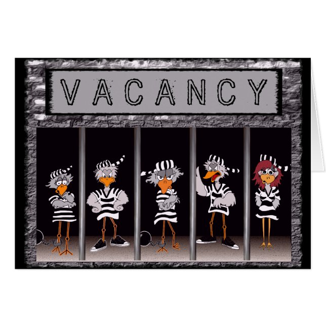 Cartão de prisão (Frente Horizontal)