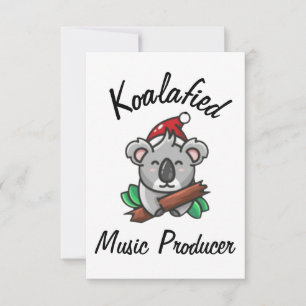 Cartão de Produtor Musical Koalafied
