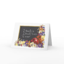 Cartão de professor