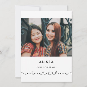 Cartão de proposta da Bela Matriz de Honra