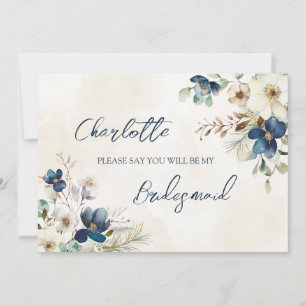 Cartão de Proposta de Damas de Honra para Casament