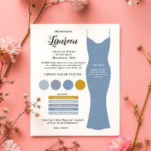 Cartão de Proposta de Padrinho com Informações sob