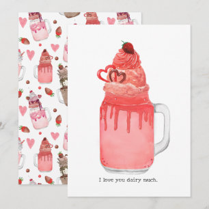 Cartão de Punição do Dia dos Namorados Milkshake V