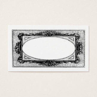 Cartão de quadro francês antigo