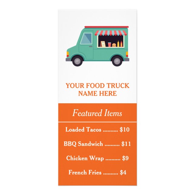 Cartão de Rack de Caminhão de Alimentação Mínimo | (Frente)