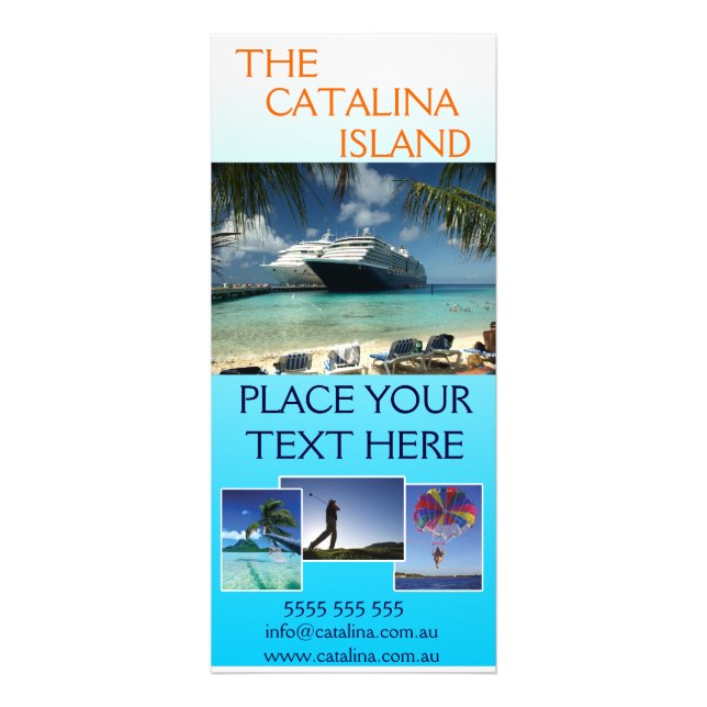 Cartão de rack de férias (Frente)