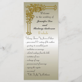 Cartão de Rack do Programa Casamento