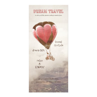 Cartão de rack Dream Viagem