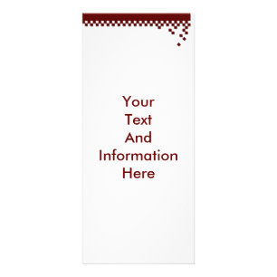 Cartão de rack profissional clássico