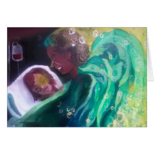 Cartão de Raphael do arcanjo