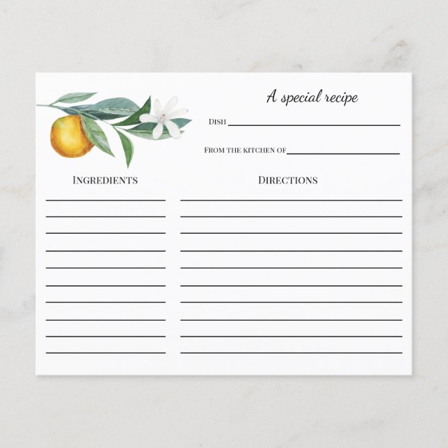 Cartão de recebimento de Chá de panela de ramifica (Frente)