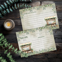 Cartão de recebimento de Fazenda de mercado do agr