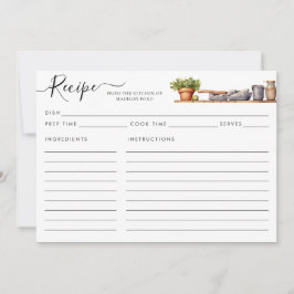 Cartão de recebimento de Potes de prateleira de co