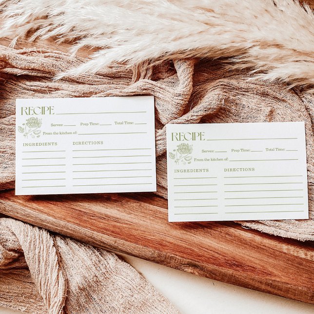 Cartão de recebimento fresco do Chá de panela de m (Criador carregado)