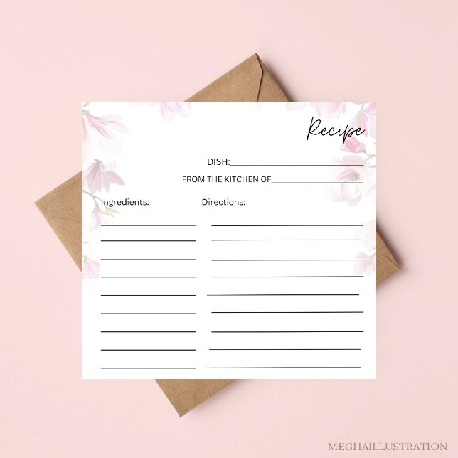 cartão de receita, chá de panela (Criador carregado)