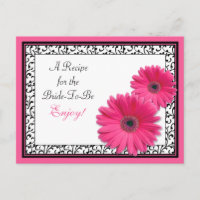 Cartão de Receita de Chá de panela Daisy Gerber Ro
