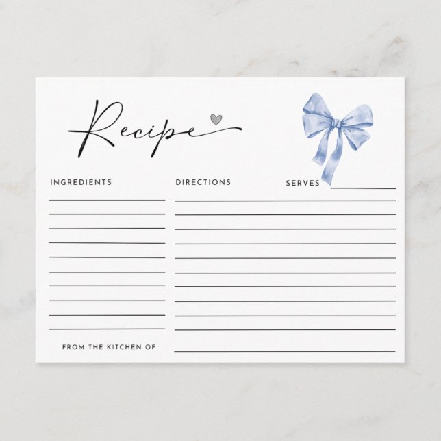 Cartão De Receita De CHÁ DE PANELA Do CASANDO (Frente)