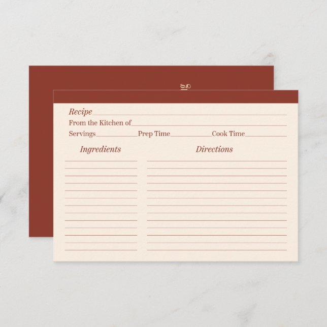 Cartão de Receita do País da Família Sayings do Me (Frente/Verso)