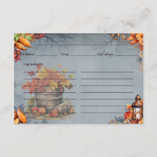 Cartão de Receita Fácil Como Pie