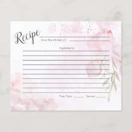 CARTÃO DE RECEPÇÃO | Rosa rosa-rosa-rosa e roseari